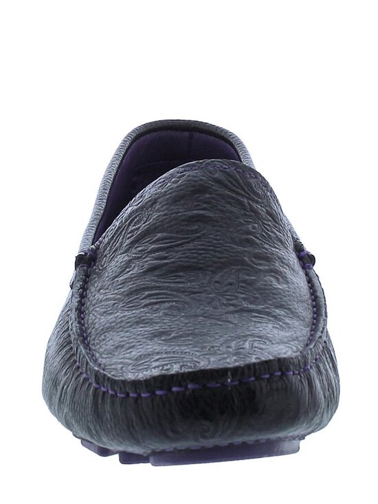 Robert Graham Mens Shoreline Driving Leather Loafer Shoes Black Size US 8.5 M main image 9